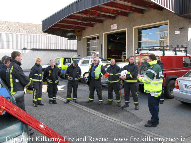 Instructions from Medic on the RTC Course 2007