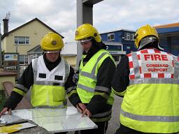 ICS training with Urlingford Fire Brigade May 2008, more maps