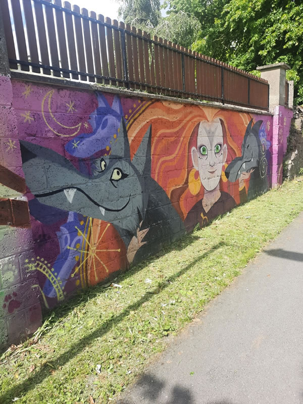 Cootes Lane Wall Mural