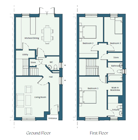 Floor plans Nyne park